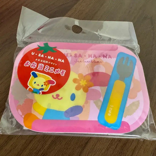 [BUNJANG] Usahana Character Mini Sticky Memo Pad / (새상품)우사하나 메모지 떡메
