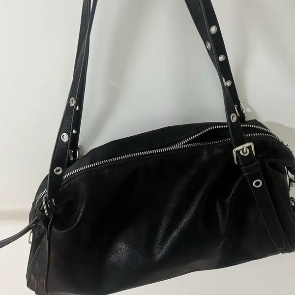 [BUNJANG] Black Shoulder Bag / 블랙 숄더백