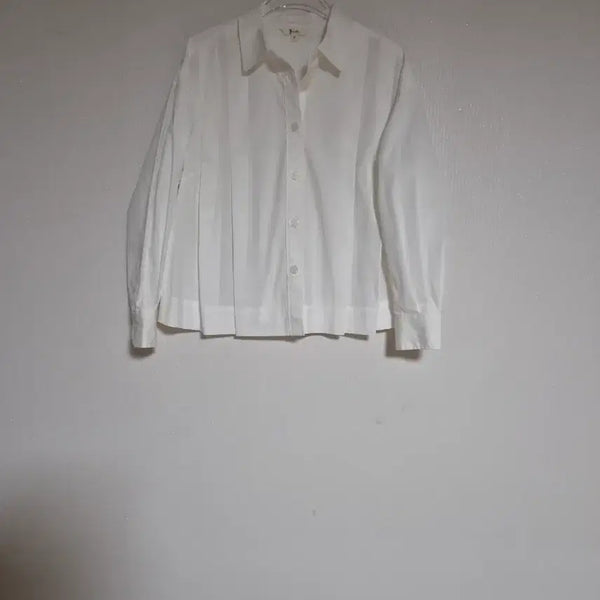 [BUNJANG] G Studio 2025 Pleated Oversized Blouse (Size 55-66) / g스튜디오2025플리츠 오버핏 블라우스55~마른66