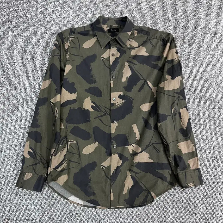 [BUNJANG] Theory Camouflage Shirt / 띠어리 카모셔츠