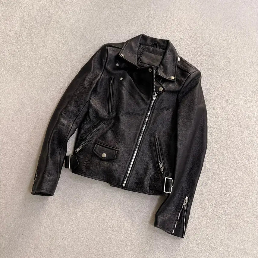 [BUNJANG] Vivastudio Leather Jacket / 실측확인 비바스튜디오 레더 자켓 0902T1
