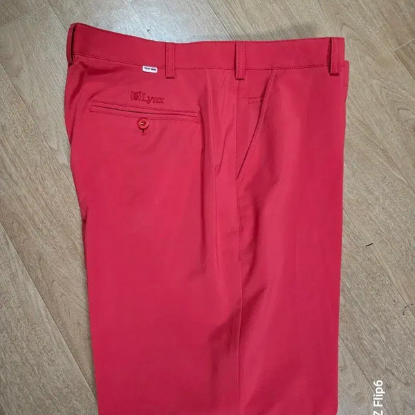 [BUNJANG] LYNX Red Golf Pants / LYNX 골프 바지 레드