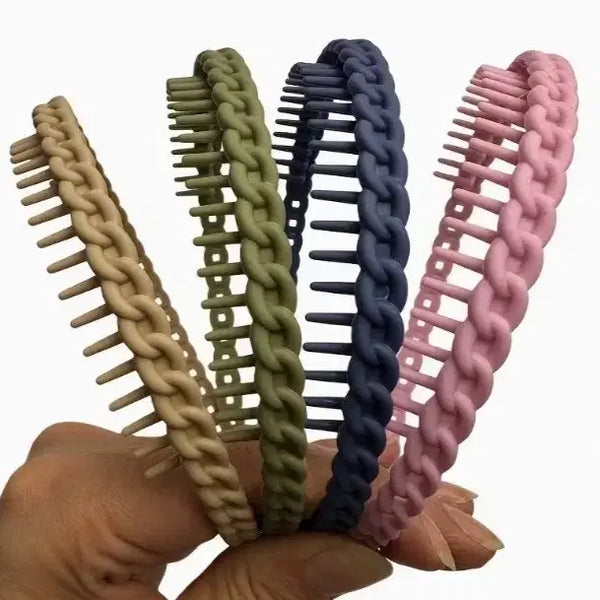 [BUNJANG] Women's 4-Piece Headband Set / 여성 헤어밴드4p