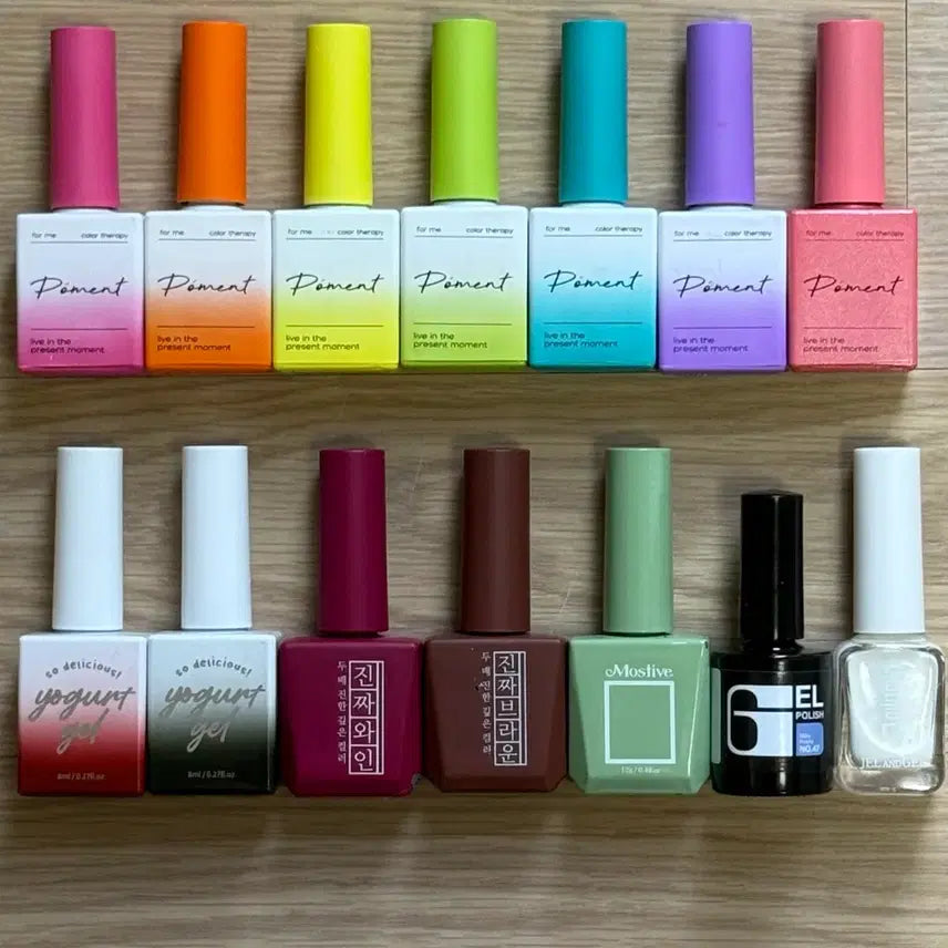 [BUNJANG] 14 Piece Gel Nail Polish Set / 젤네일폴리쉬14개일괄판매
