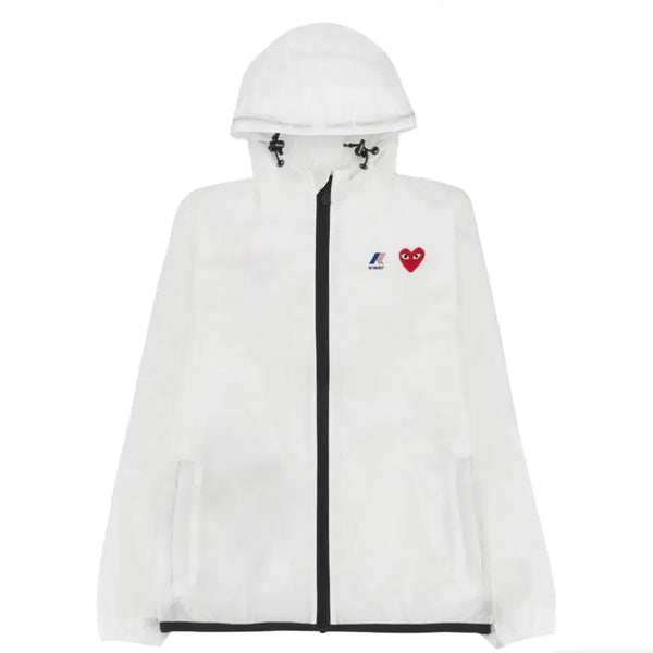 [BUNJANG] Commedes Garçons K-Way Windbreaker Jacket / 꼼데가르송 까웨 바람막이