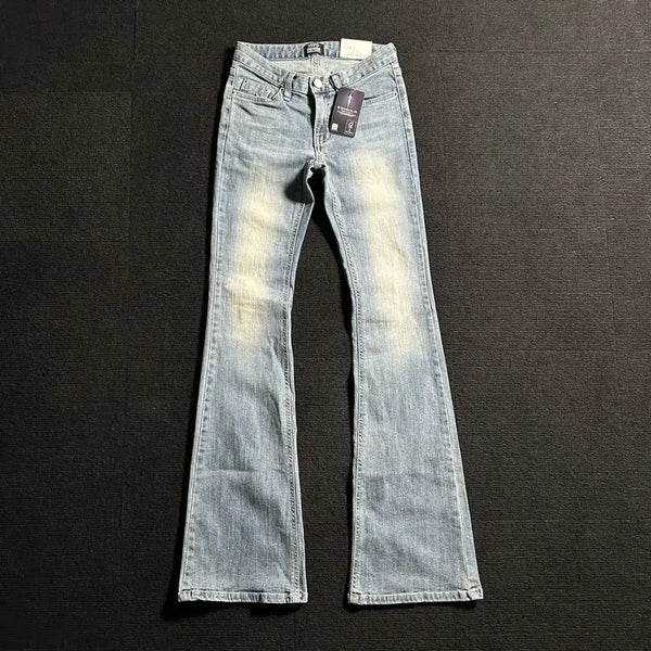[BUNJANG] Hippo Denim Low-Rise Bootcut Denim Pants / 히포데님 로우라이즈 부츠컷 데님 팬츠