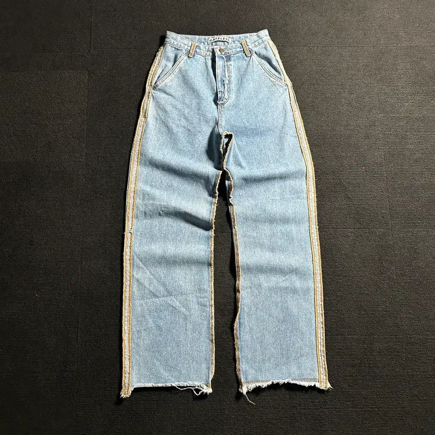 [BUNJANG] Gateless Cut-off Denim Pants (M) / 게이트리스 컷오프 데님 팬츠