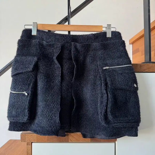 [BUNJANG] Odely Workshop Skirt Navy / 오들리워크샵 스커트