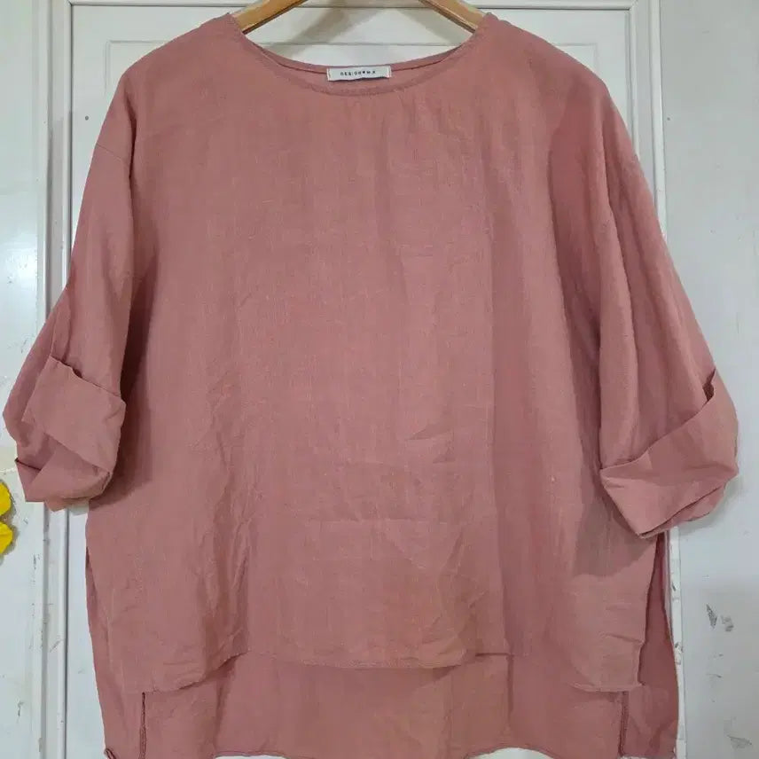 [BUNJANG] 100% Linen Blouse / 여름 초가을  고급스러운 디자인이쁜  마 린넨  100 블라우스