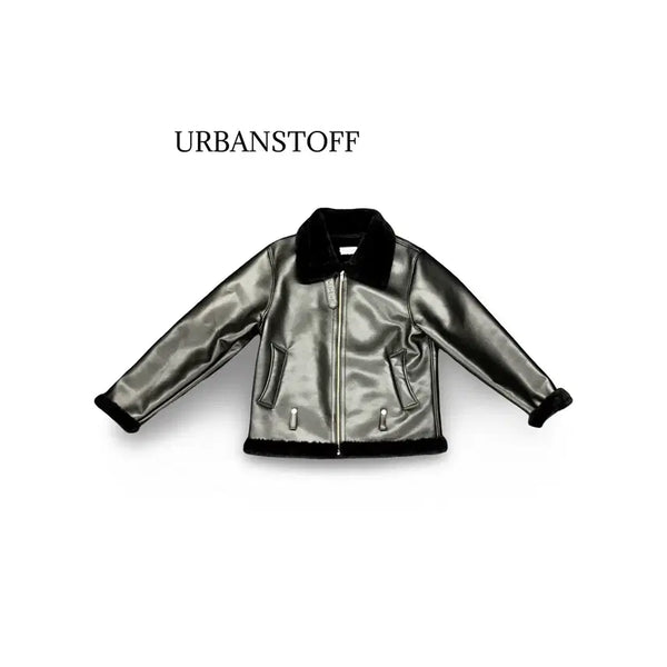 [BUNJANG] Urban Stuff Leather Mustang Jacket / (100) 어반 스터프 레더 무스탕