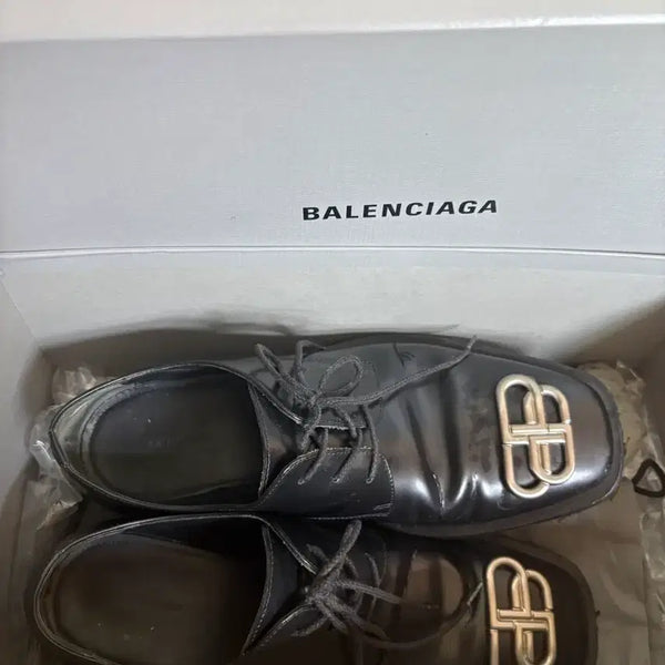 [BUNJANG] Balenciaga BB Derby Shoes / 발렌시아가 bb 더비 41