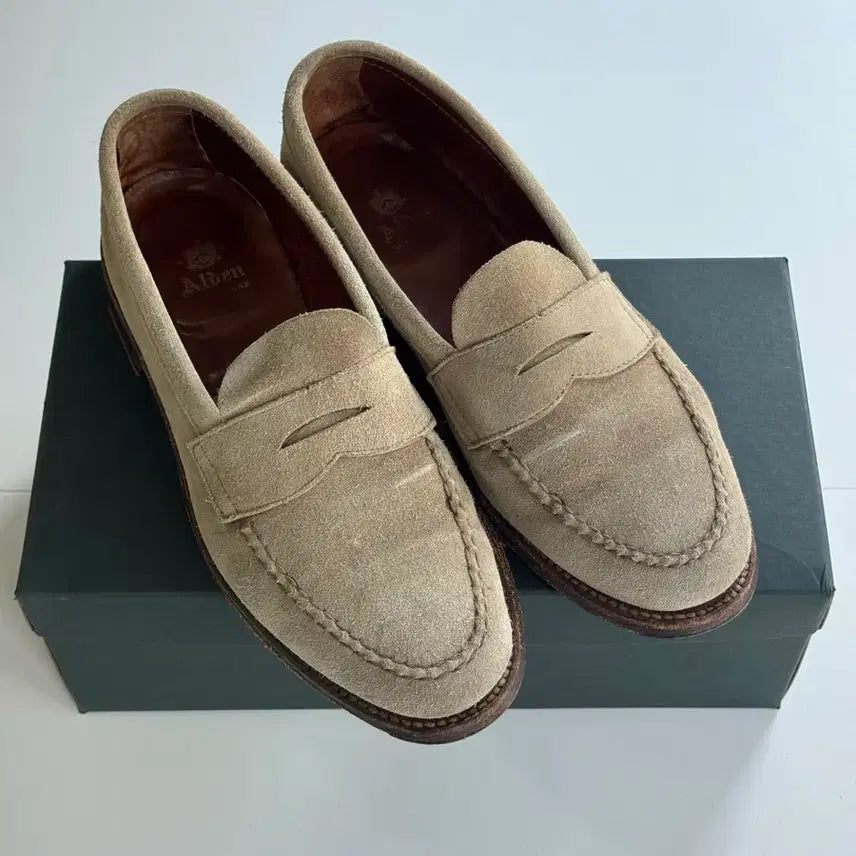 [BUNJANG] Alden Suede Loafers 6244 (Size 9D) / 알든 스웨이드 6244 9D