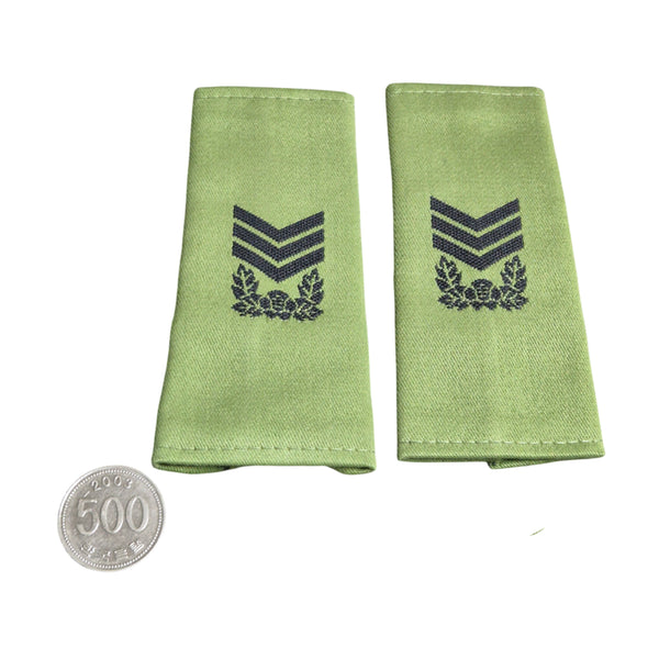 [BUNJANG] Korean Army Senior Sergeant Field Jacket Insignia Patch Badge / 육군 구형 상사 야전상의 견장 계급장 패치 기장 뱃지 전투복