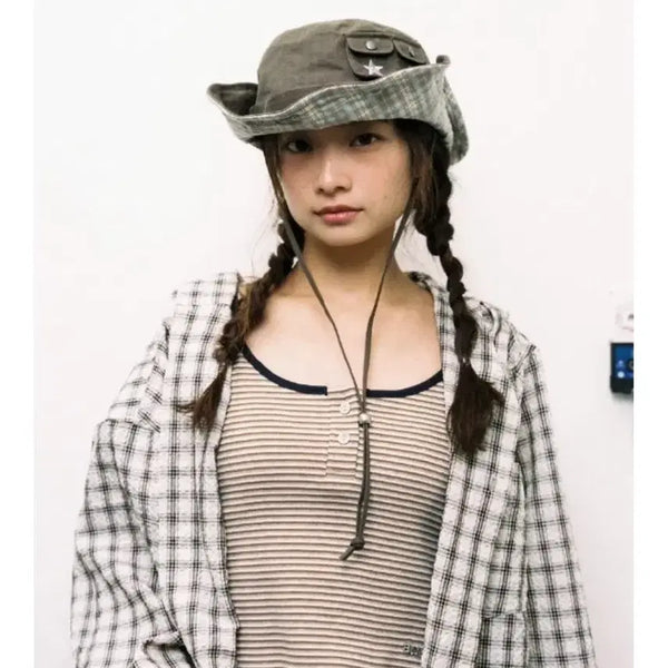 [BUNJANG] aeae Safari Bucket Hat / [시착1회] aeae 사파리 버킷햇