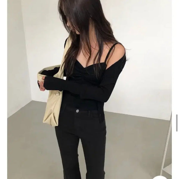 [BUNJANG] Baydely Cardigan Black / 베이델리 가디건 블랙