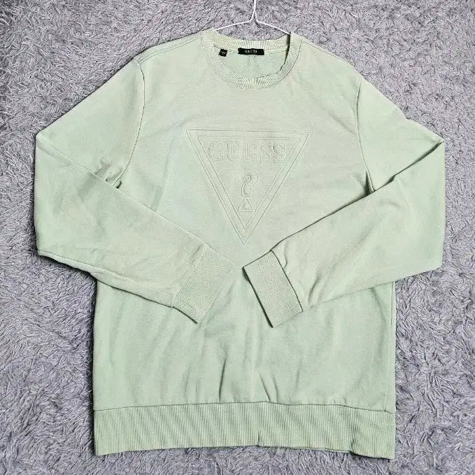 [BUNJANG] Guess Green Sweatshirt L / (X2)게스 맨투맨 그린 L