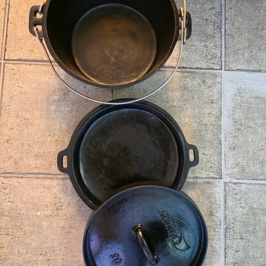 [BUNJANG] Kovea Cast Iron Dutch Oven / 코베아 더치오븐(무쇠주물냄비)