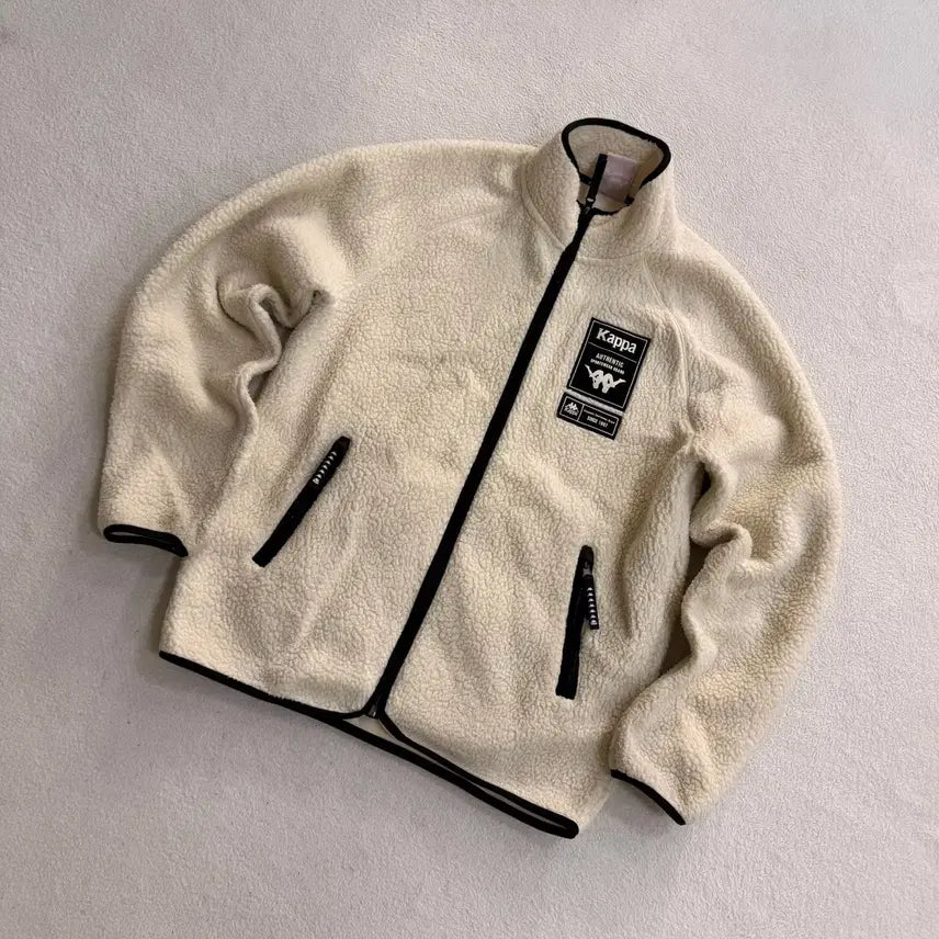[BUNJANG] M Kappa Fleece Jacket / M 카파 플리스 자켓 0902T1