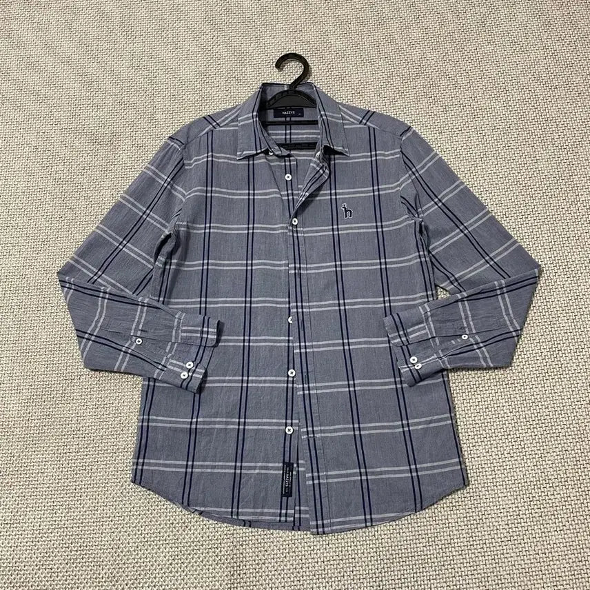 [BUNJANG] HAZZYS Check Shirt / M 헤지스 체크 셔츠 남방 B.7323
