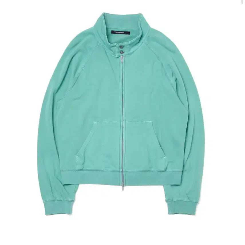 [BUNJANG] Haechingroom Harrington Jacket Bleached Emerald / 해칭룸 해링턴 자켓 블리치드 에메랄드 (2)