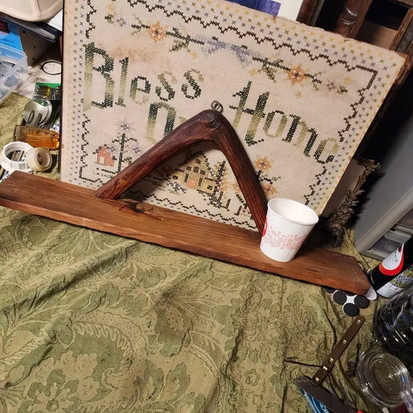 [BUNJANG] Vintage Wall Shelf (55cm Width) / 빈티지 벽걸이 선반 가로55cm 폭8.5cm12000원