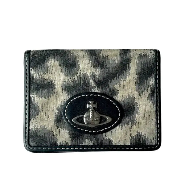 [BUNJANG] Vivienne Westwood Leopard Card Holder / 비비안웨스트우드 호피 카드지갑