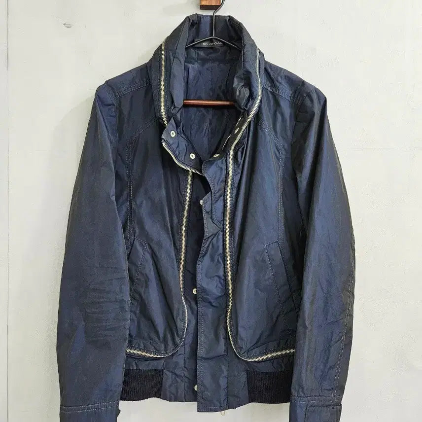 [BUNJANG] Solid Homme Men's Blue Jacket 95 / 솔리드옴므 남성 블루종 자켓 95