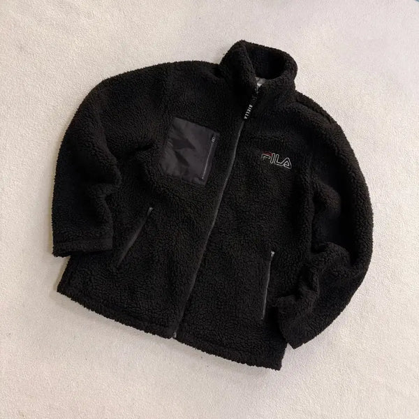 [BUNJANG] Fila Fleece Jacket / 100 휠라 플리스 자켓 0902T1