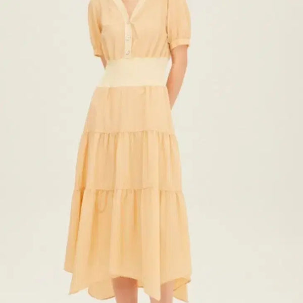 [BUNJANG] Sisley Puff Sleeve Dress / 시슬리 원피스 퍼프소매 원피스