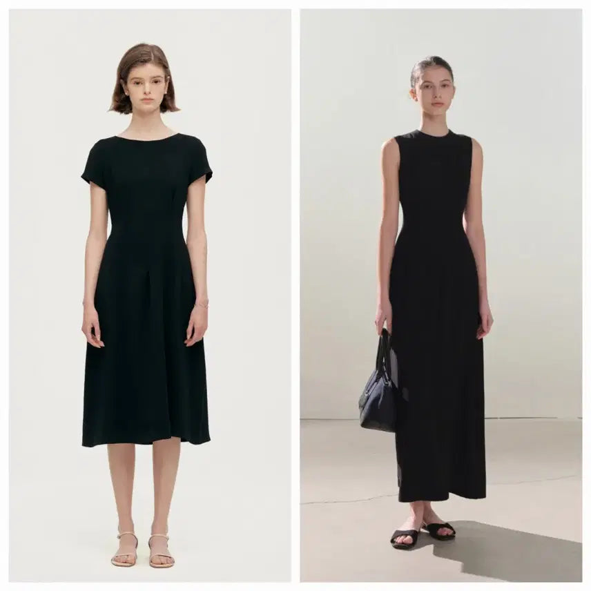 [BUNJANG] 2x M Size Long Version Dresses Set / sie 8월의 드레스 2벌 M 사이즈 Long 버전