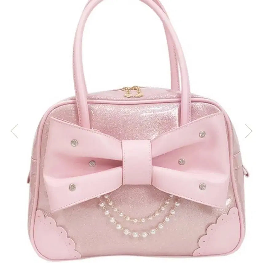 [BUNJANG] Angelic Pretty Pink Tote Bag / 엔젤릭프리티 핑크 토트백 베이비더스타샤인 히메갸루 로리타 마즈 리즈리사