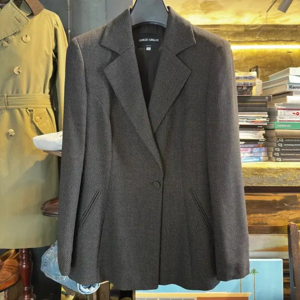 [BUNJANG] Giorgio Armani Women's Blazer Size 66 / 조르지오 아르마니 블레이저 여성66
