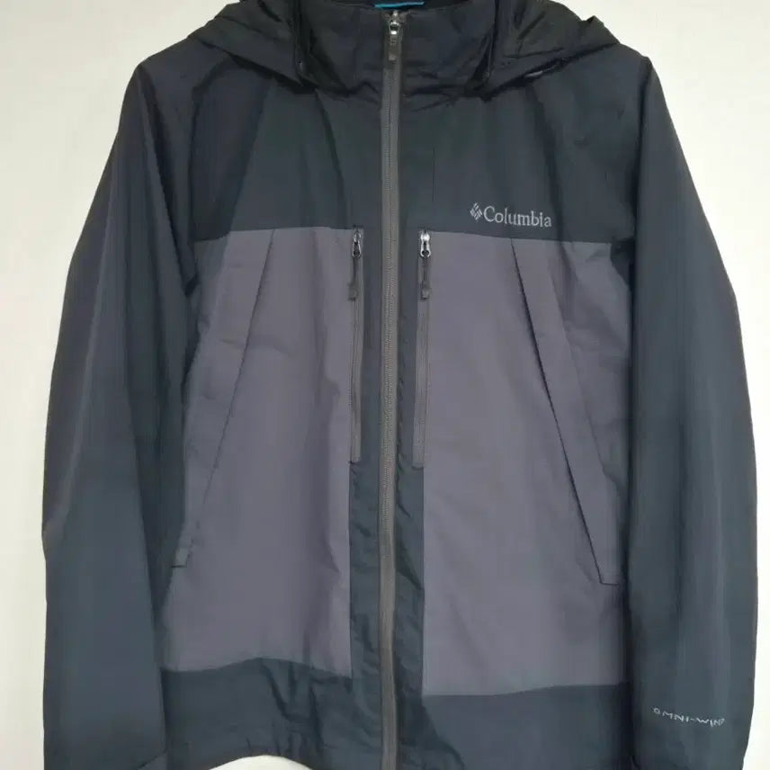 [BUNJANG] Columbia Windbreaker Jacket Black/Gray Size 95 / 컬럼비아 바람막이 자켓 블랙/그레이 95