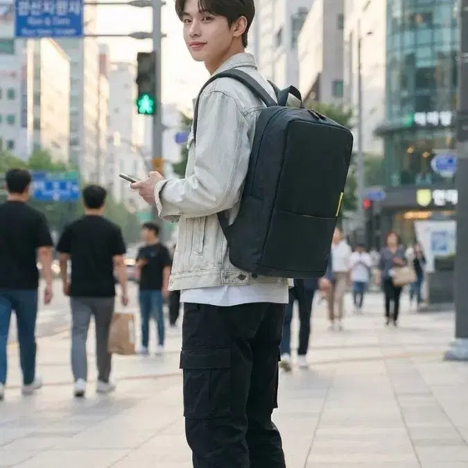 [BUNJANG] Samsonite Red Backpack / 쌤소나이트 레드 백팩