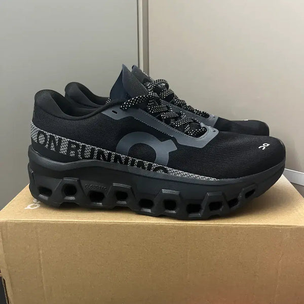[BUNJANG] On Cloudmonster Running Shoes Black 275mm / 온 클라우드몬스터 블랙 러닝화 275mm