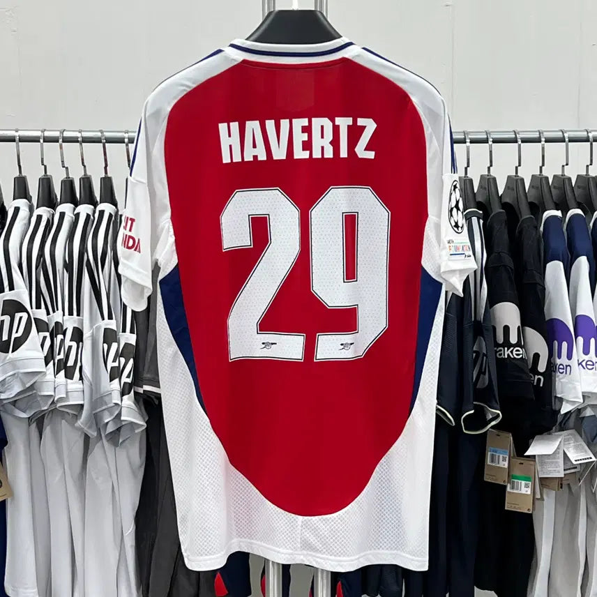 [BUNJANG] Arsenal 24/25 Home Kai Havertz #29 Authentic Jersey / 24/25 아스날 홈 NO.29 하베르츠 유니폼