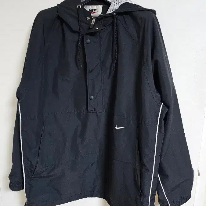 [BUNJANG] Nike Old School Anorak Windbreaker / 나이키 올드스쿨 아노락 바람막이(905