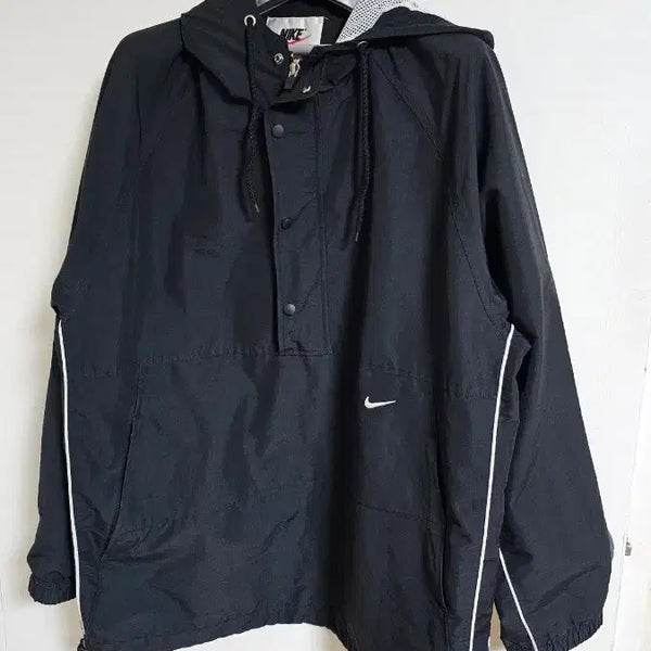 [BUNJANG] Nike Old School Anorak Windbreaker / 나이키 올드스쿨 아노락 바람막이(905