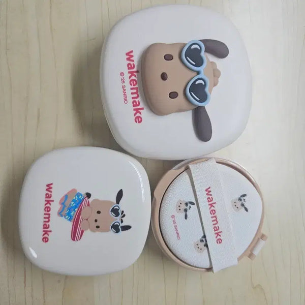 [BUNJANG] WakeMake x Sanrio Makeup Base & Cushion Foundation Set / 산리오 화장품 급처
