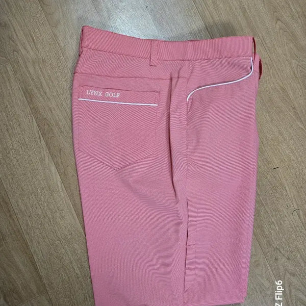 [BUNJANG] Rinche Golf Pink Golf Pants / 린치 골프 핑크색 골프 바지