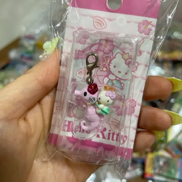 [BUNJANG] Rare Seahorse Kitty Strap / 레어 해마 키티 스트랩