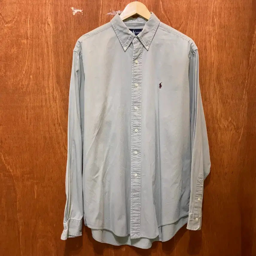 [BUNJANG] Polo Ralph Lauren Solid Shirt XL / (XL) POLO 폴로 랄프로렌 솔리드 셔츠