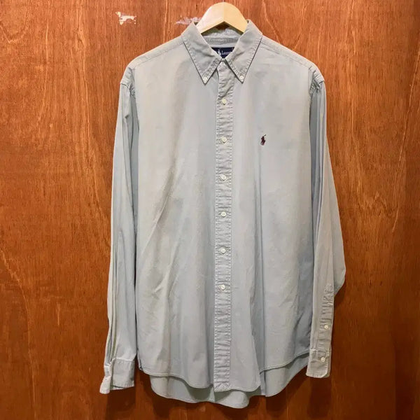 [BUNJANG] Polo Ralph Lauren Solid Shirt XL / (XL) POLO 폴로 랄프로렌 솔리드 셔츠