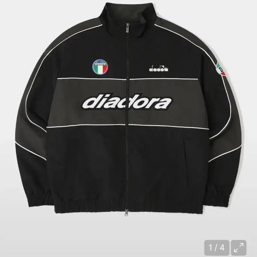 [BUNJANG] Diadora Fit Crew Replica Jacket XL / 디아도라 피트 크루 레플리카 자켓 (바람막이) XL