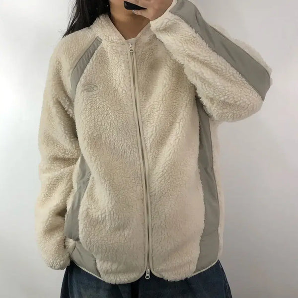 [BUNJANG] Sansan Gear Fleece Zip-up Jacket / 산산기어 플리스 집업 4