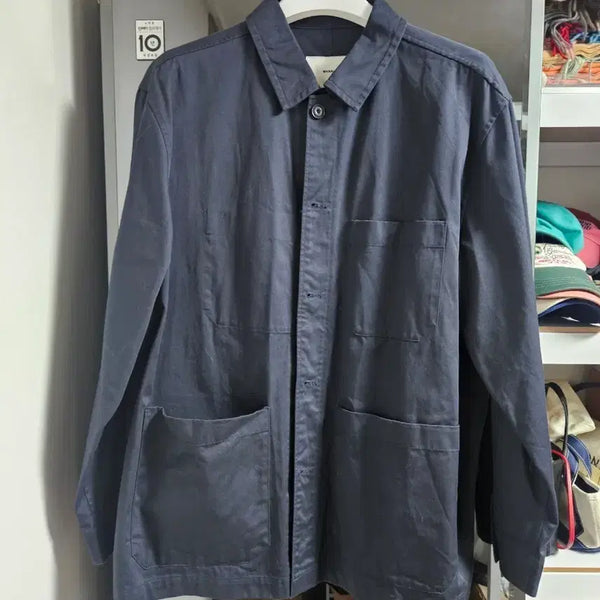 [BUNJANG] Navy Work Jacket Size 2 / 와기 네이비 워크자켓 2
