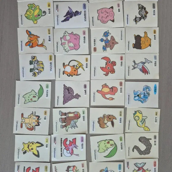 [BUNJANG] Pokemon Sticker Collection / 포켓몬스터 띠부씰