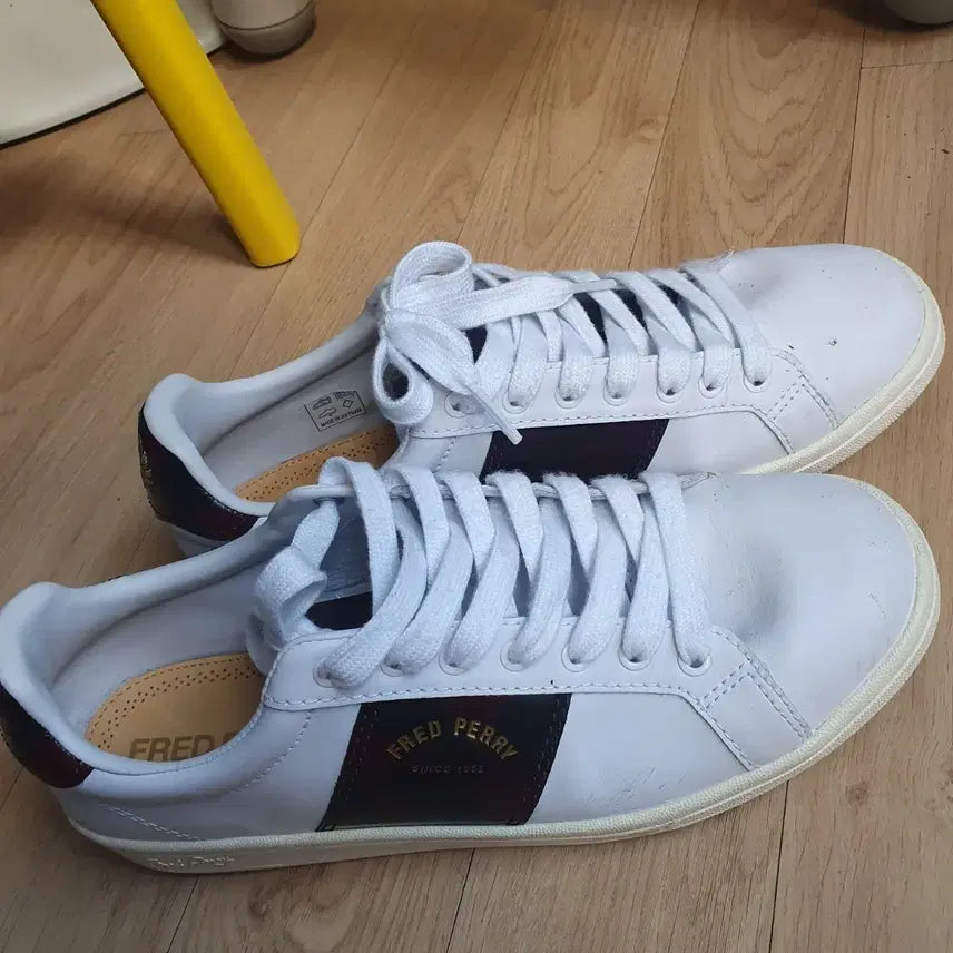 [BUNJANG] Fred Perry Sneakers White / 프레드페리265~270