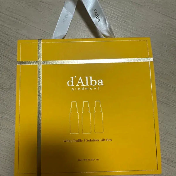 [BUNJANG] d'Alba White Truffle 3 Solution Gift Box / 달바 화이트 트러플 3솔루션 기프트 박스