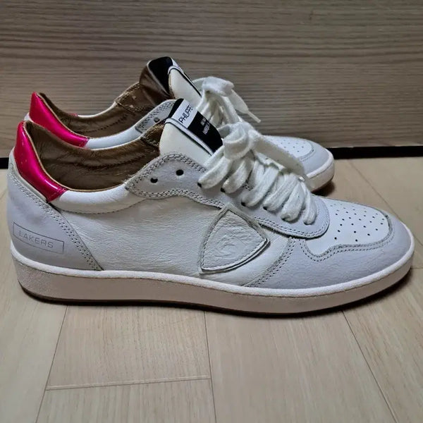 [BUNJANG] Philippe Model Lakers Sneakers / 필립모델 레이커스 스니커즈 37 .  사이즈 240사이즈 240.